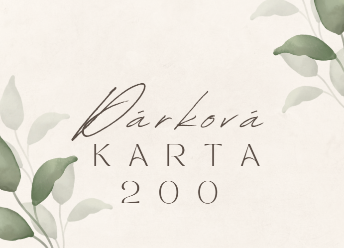 Dárková karta od Nisy
