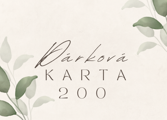 Dárková karta od Nisy